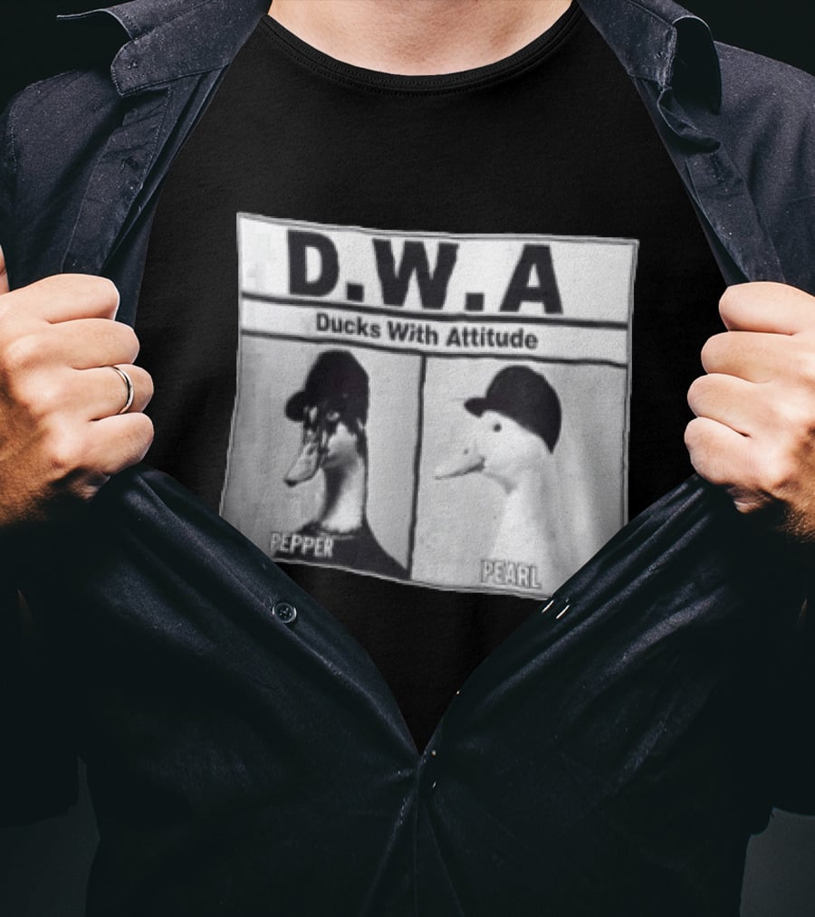 D.W.A Ducks With Attitude Pepper Pearl T-Shirt