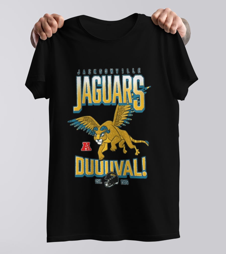 Jacksonville Jaguars Disney Pixar Alebrije Jacksonville Jaguars Duuuvall T-Shirt