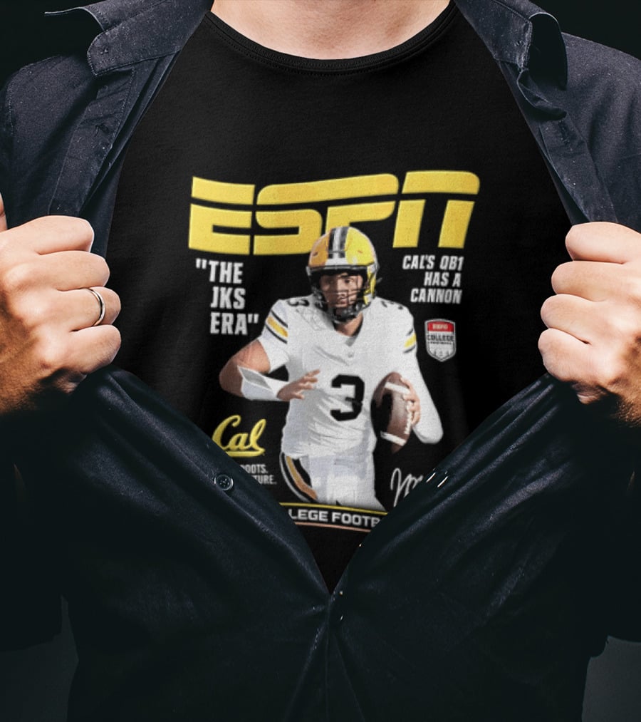 ESPN The Magazine Jaron Keawe Sagapolutele 2026 Cal Bears College Football Preview T-Shirt