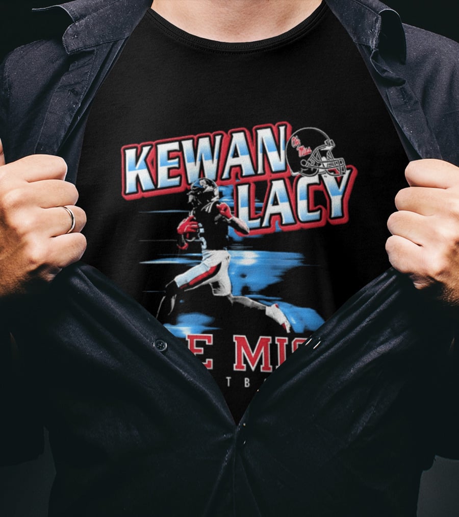 Kewan Lacy Ole Miss Football Quarterback Sprint T-Shirt