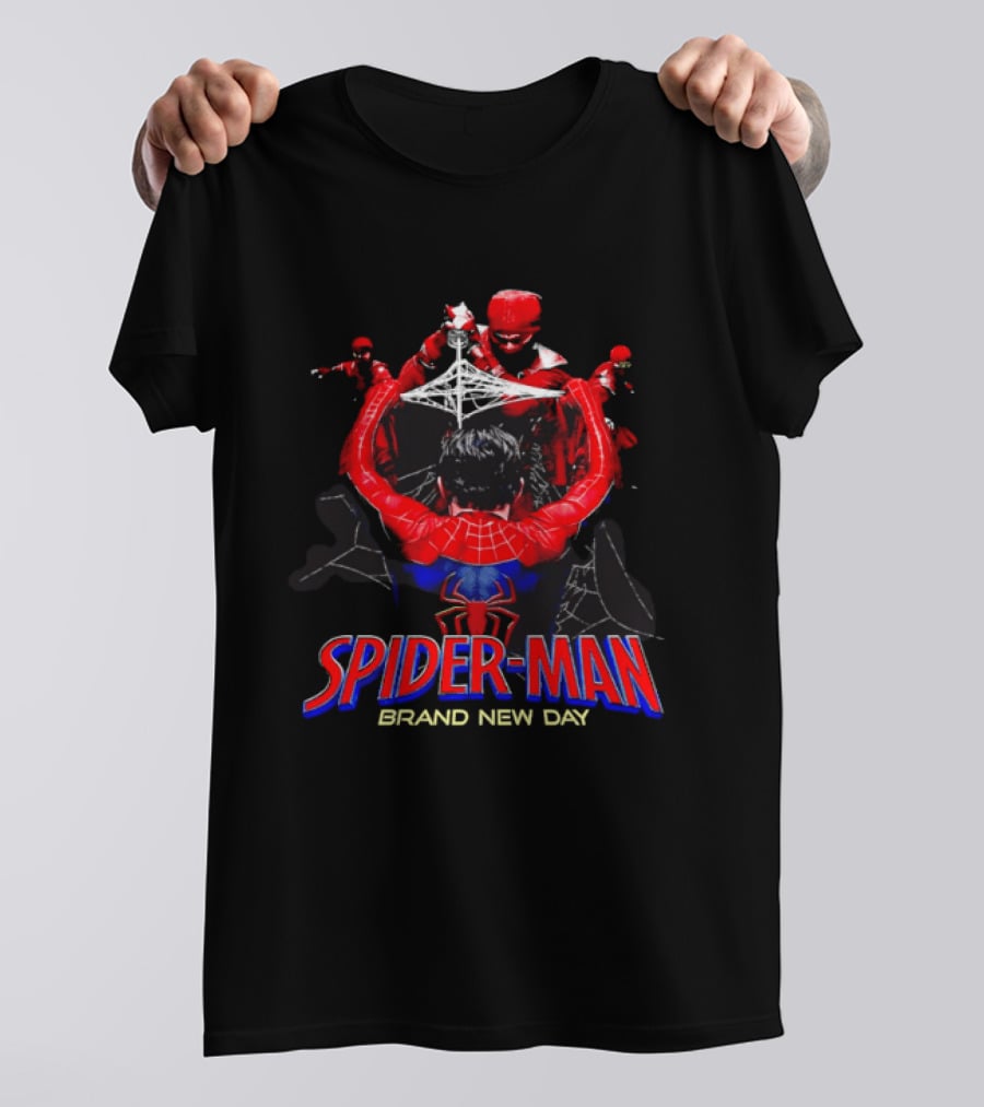 Spider Man Brand New Day Dynamic Heroic Encounter T-Shirt