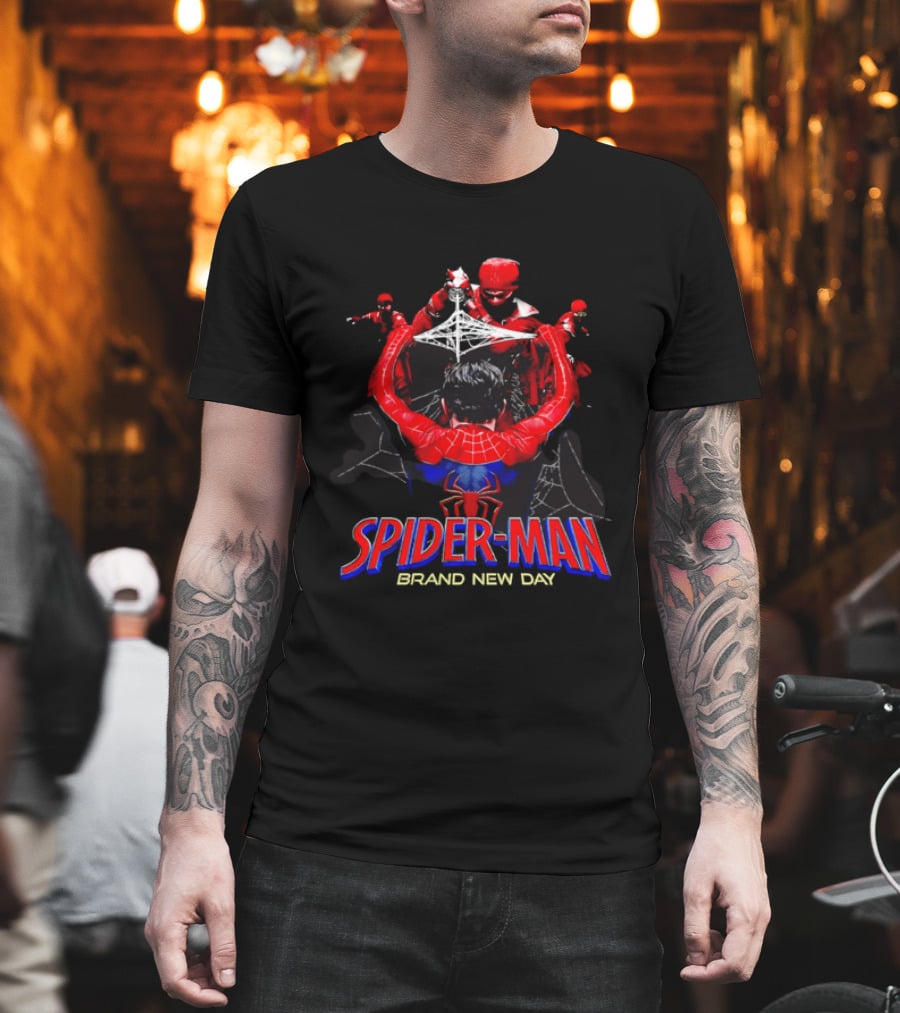 Spider Man Brand New Day Dynamic Heroic Encounter T-Shirt