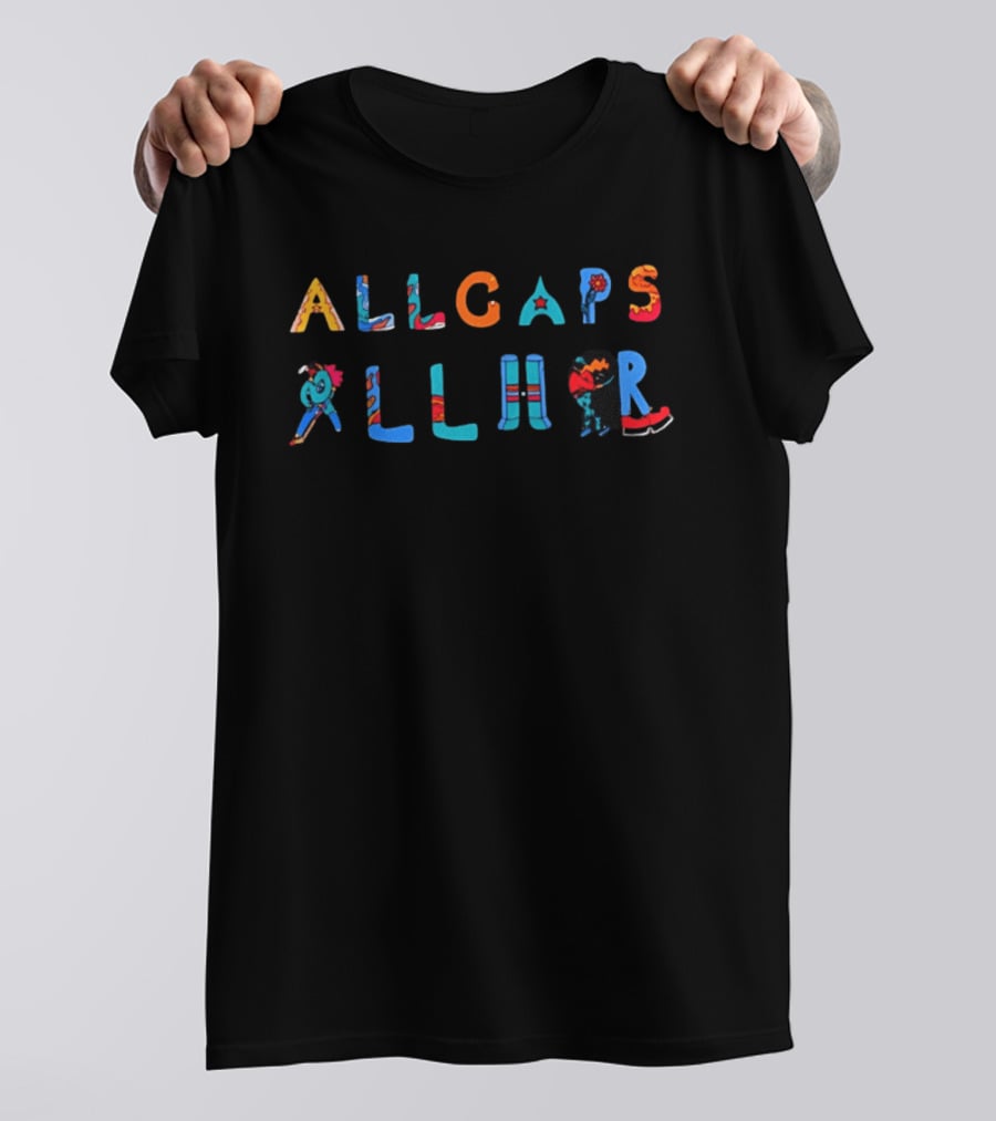 Washington Capitals All Caps All Her 2026 Special Colorful T-Shirt