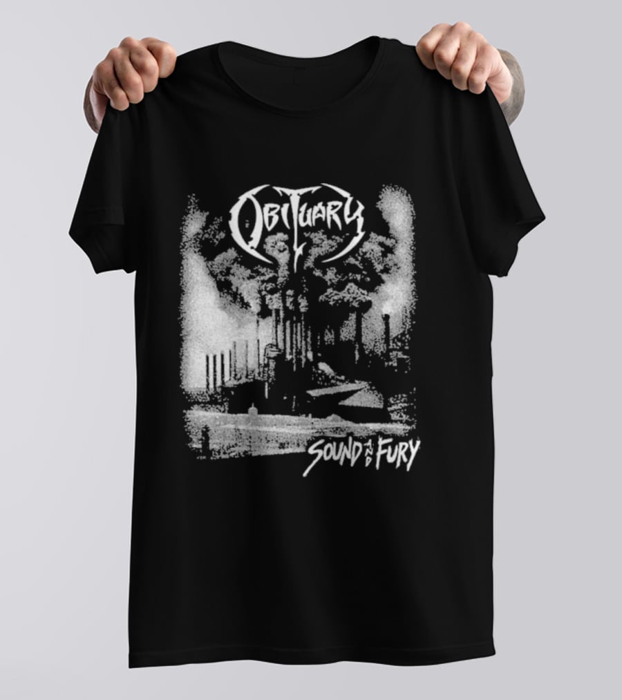 Obituary Sound And Fury 2026 World Demise T-Shirt