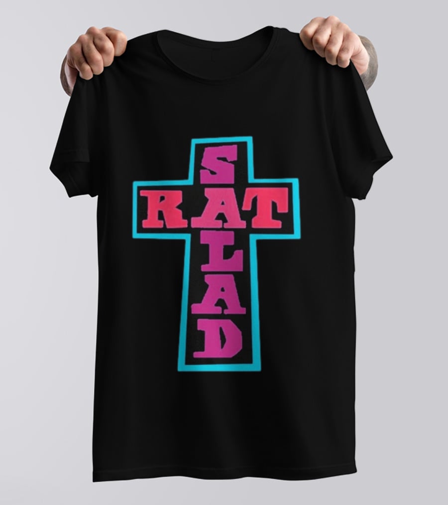 Grateful Sabbath Rat Salad Cross T-Shirt