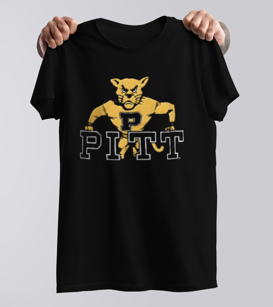 Pittsburgh Panthers NCAA Pitt Angry Panther T-Shirt