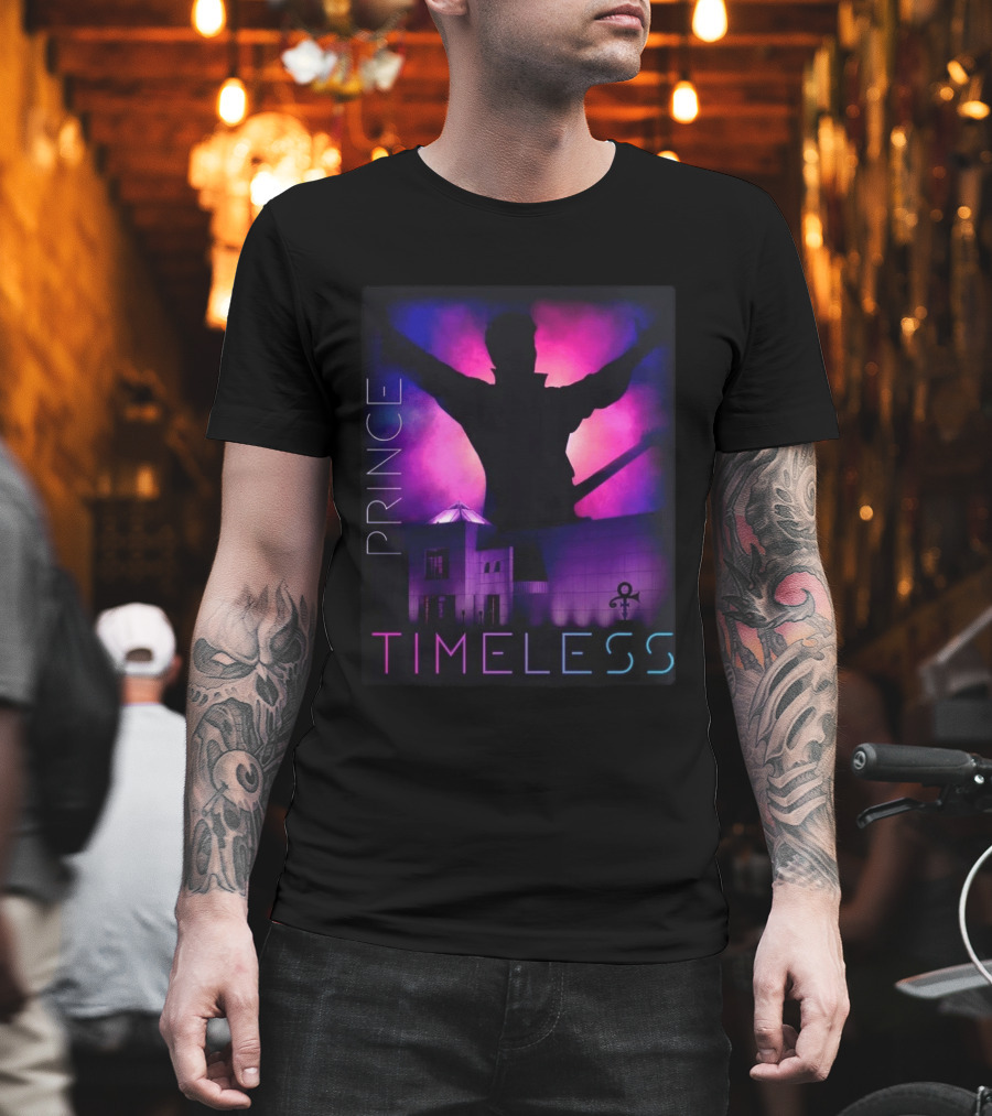 Prince Timeless Paisley Park Iconic Silhouette Purple Celebration August 28 2026 T-Shirt