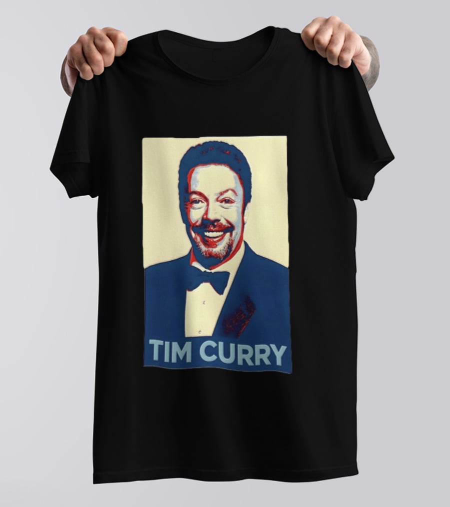Tim Curry Iconic Obama Hope T-Shirt