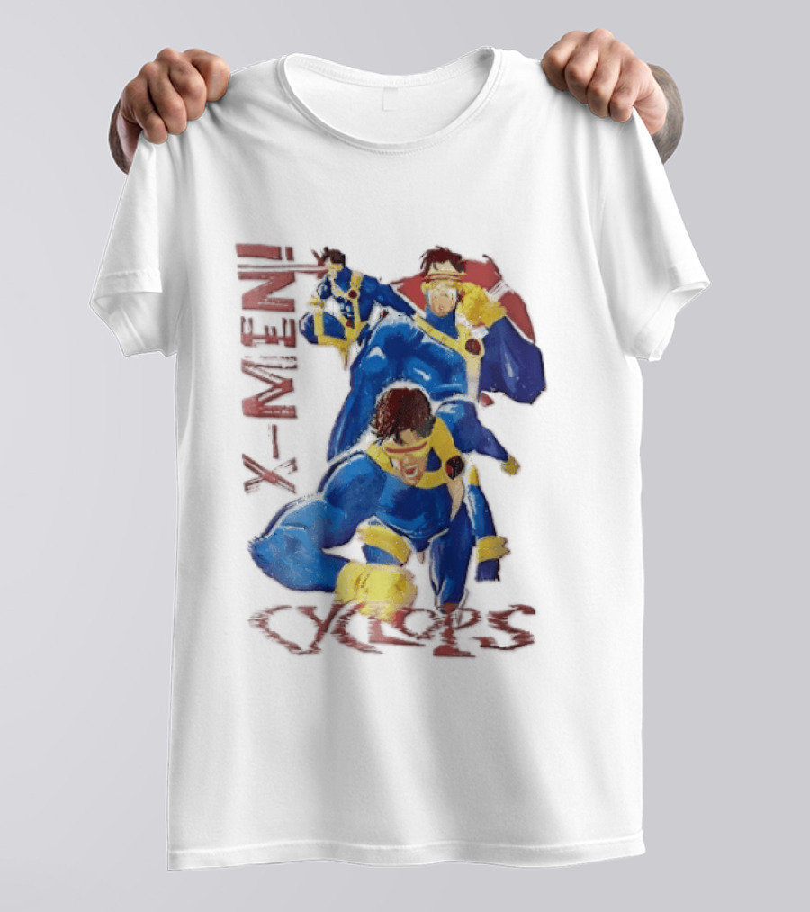 X Men Cyclops Marvel Superhero T-Shirt