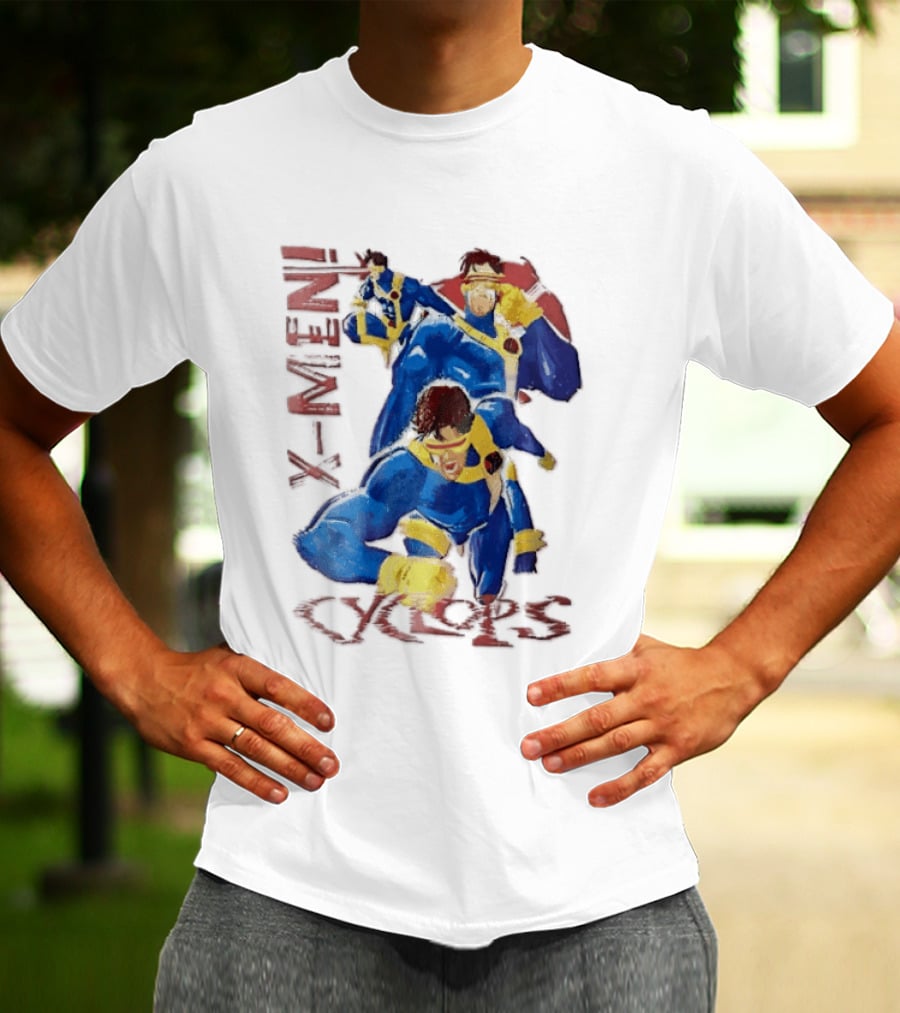 X Men Cyclops Marvel Superhero T-Shirt