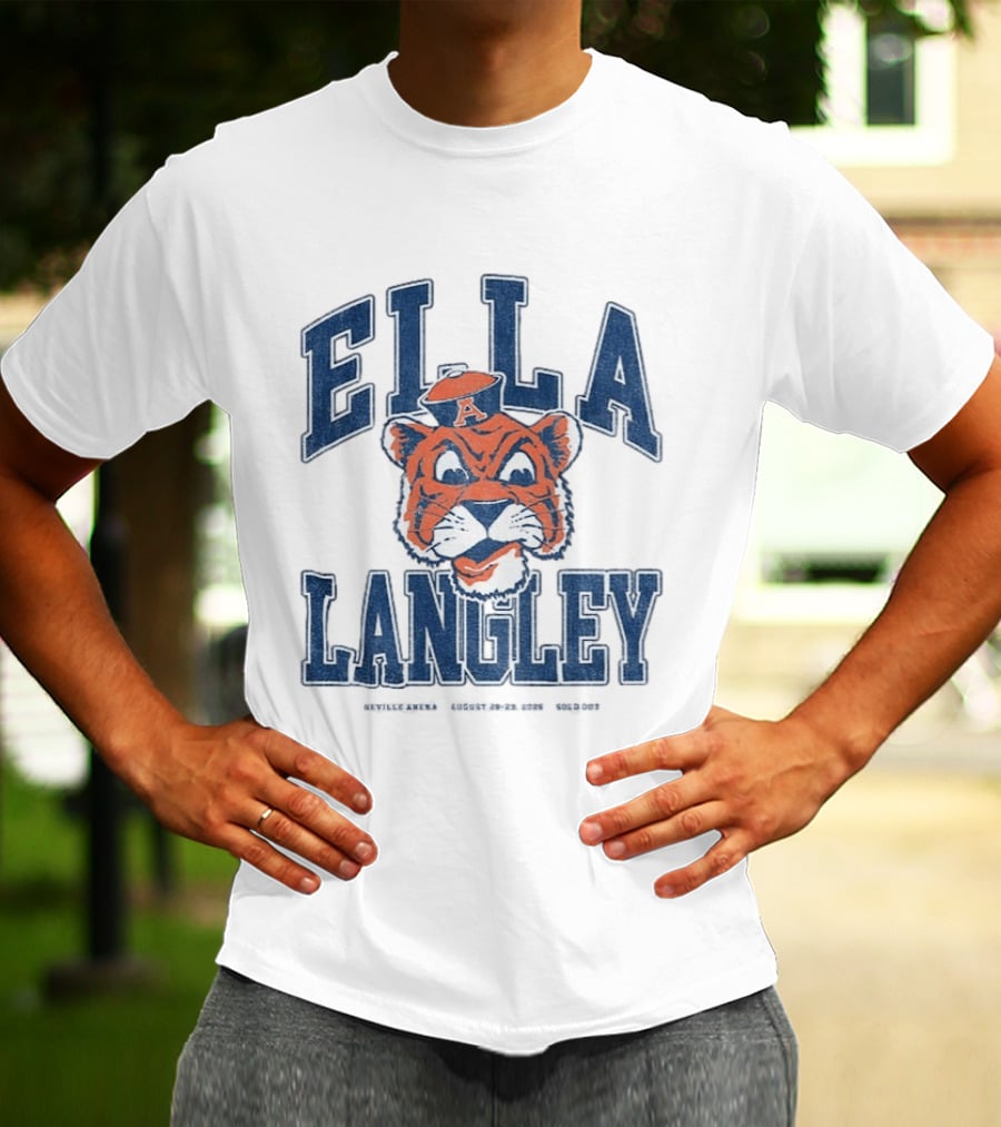 Ella Langley Auburn Tigers Neville Arena 2026 T-Shirt