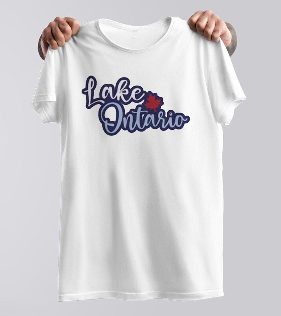 Lake Ontario Canada Maple Leaf T-Shirt
