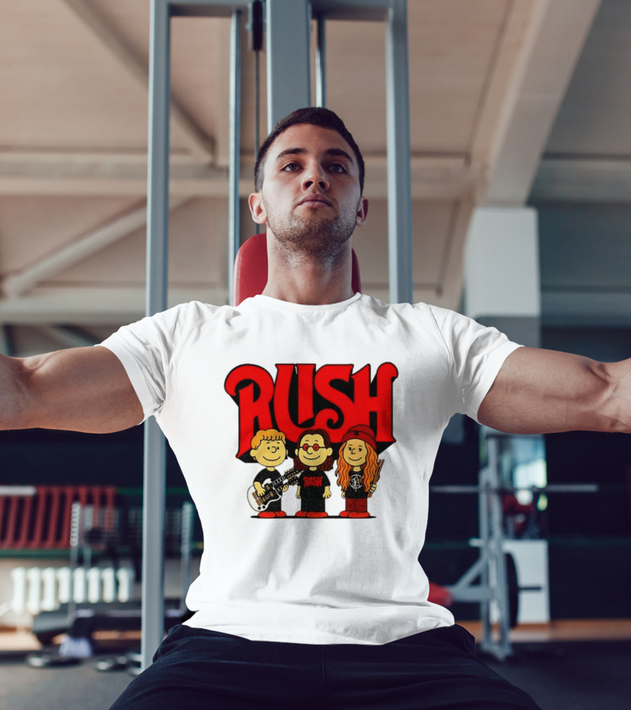 RUSH Band With Anika Nilles Classic Cartoon Characters T-Shirt