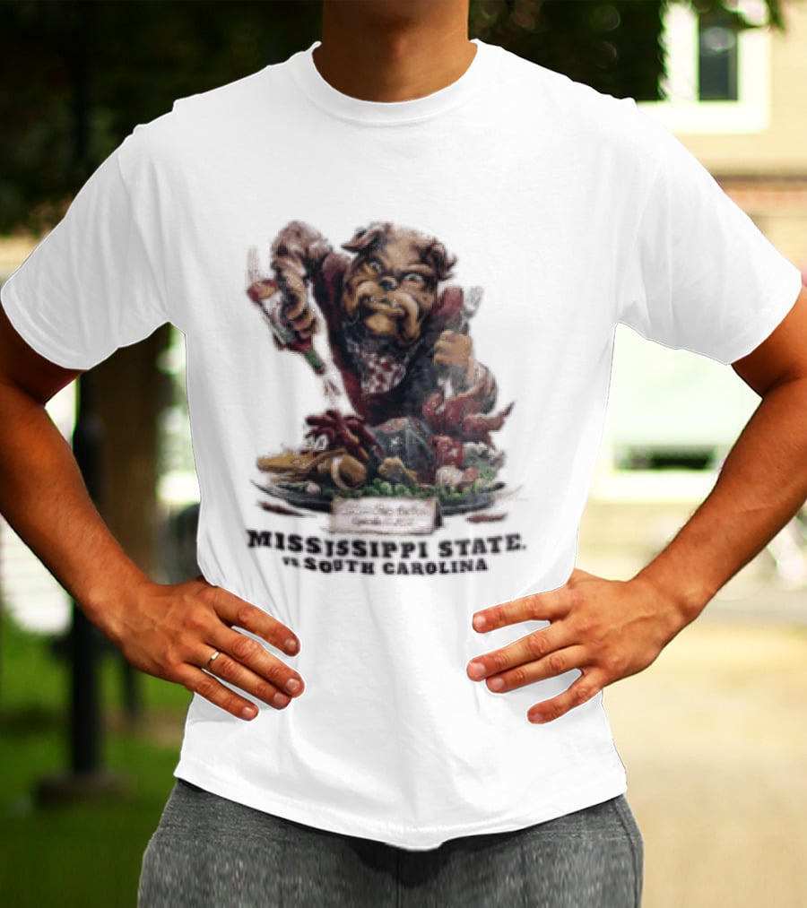 Williams Price Stadium September 19 2026 Mississippi State Vs South Carolina Bulldog T-Shirt