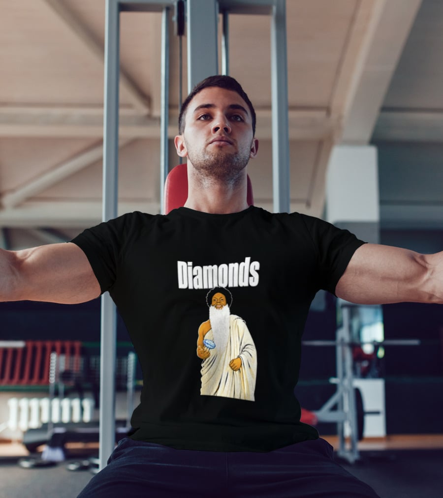 Diamonds Randy Moss Minnesota Vikings Iconic Sports Legend T-Shirt