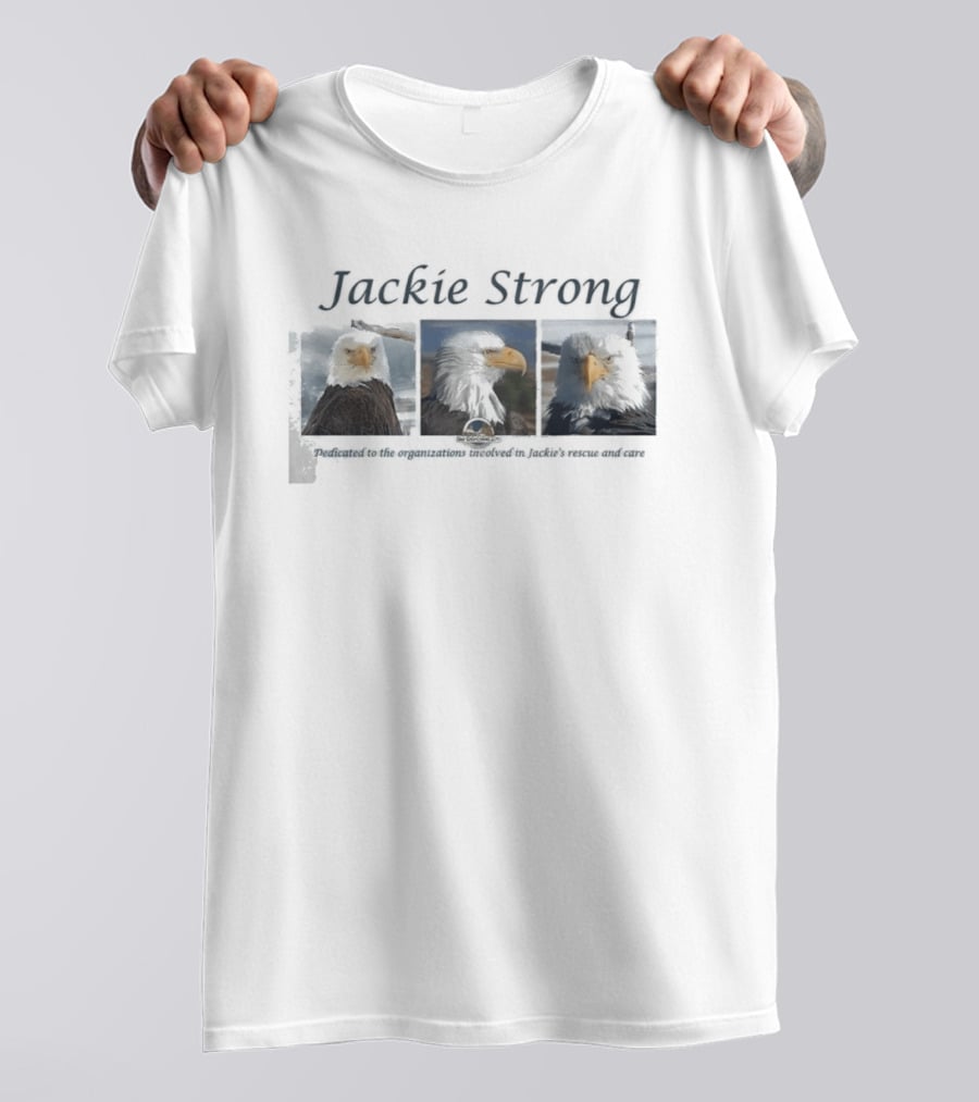 Jackie Strong Dedicated Big Bear Eagle Conservation T-Shirt