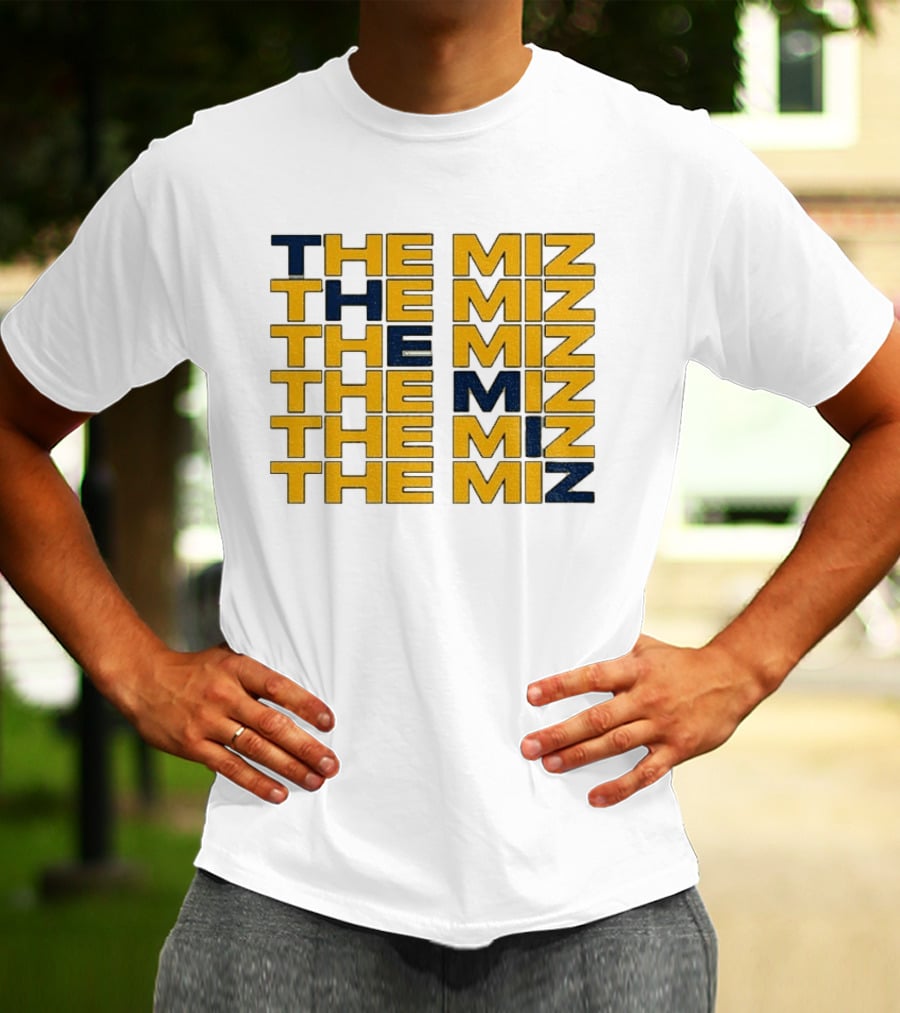 Jacob Misiorowski The Miz Milwaukee Baseball Stacked T-Shirt