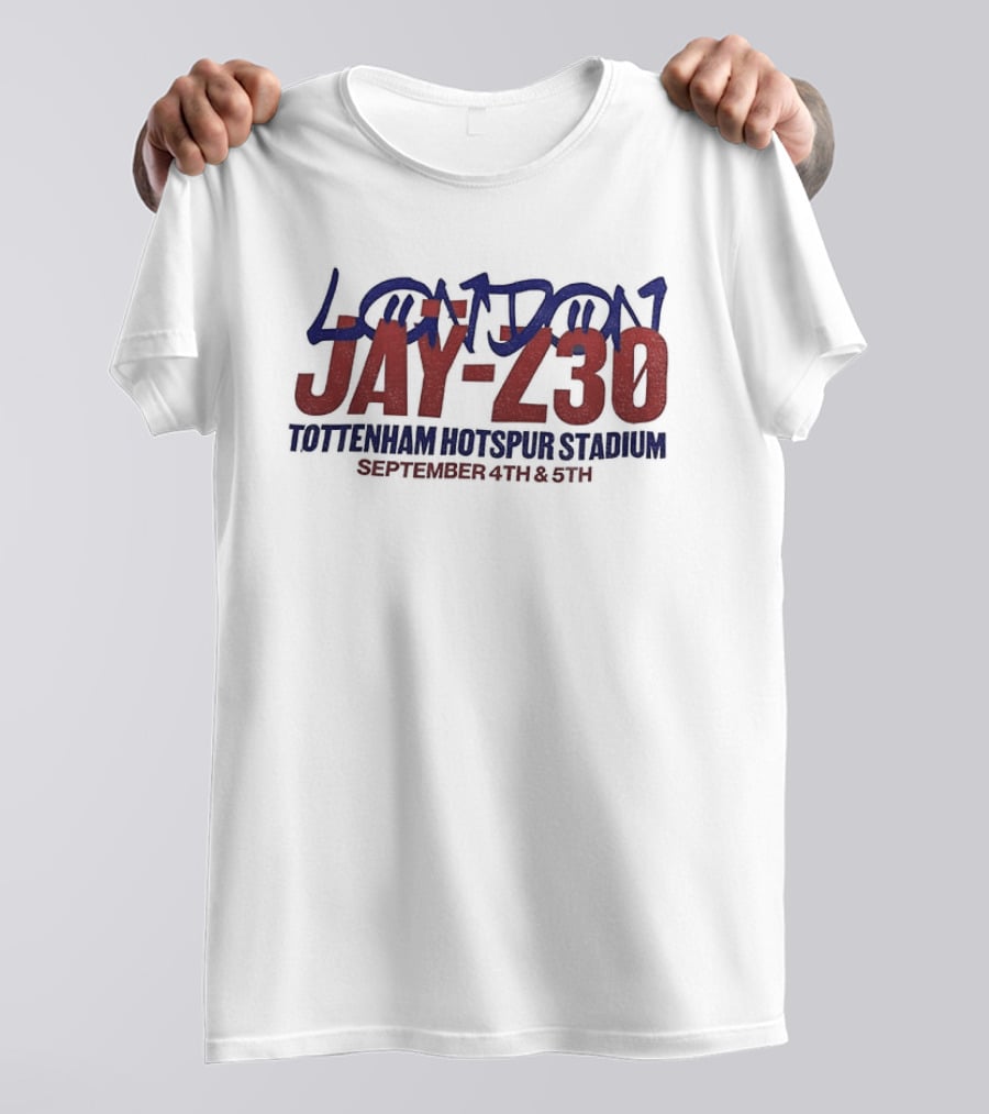 London Jay Z30 Tottenham Hotspur Stadium September 4th 5th T-Shirt