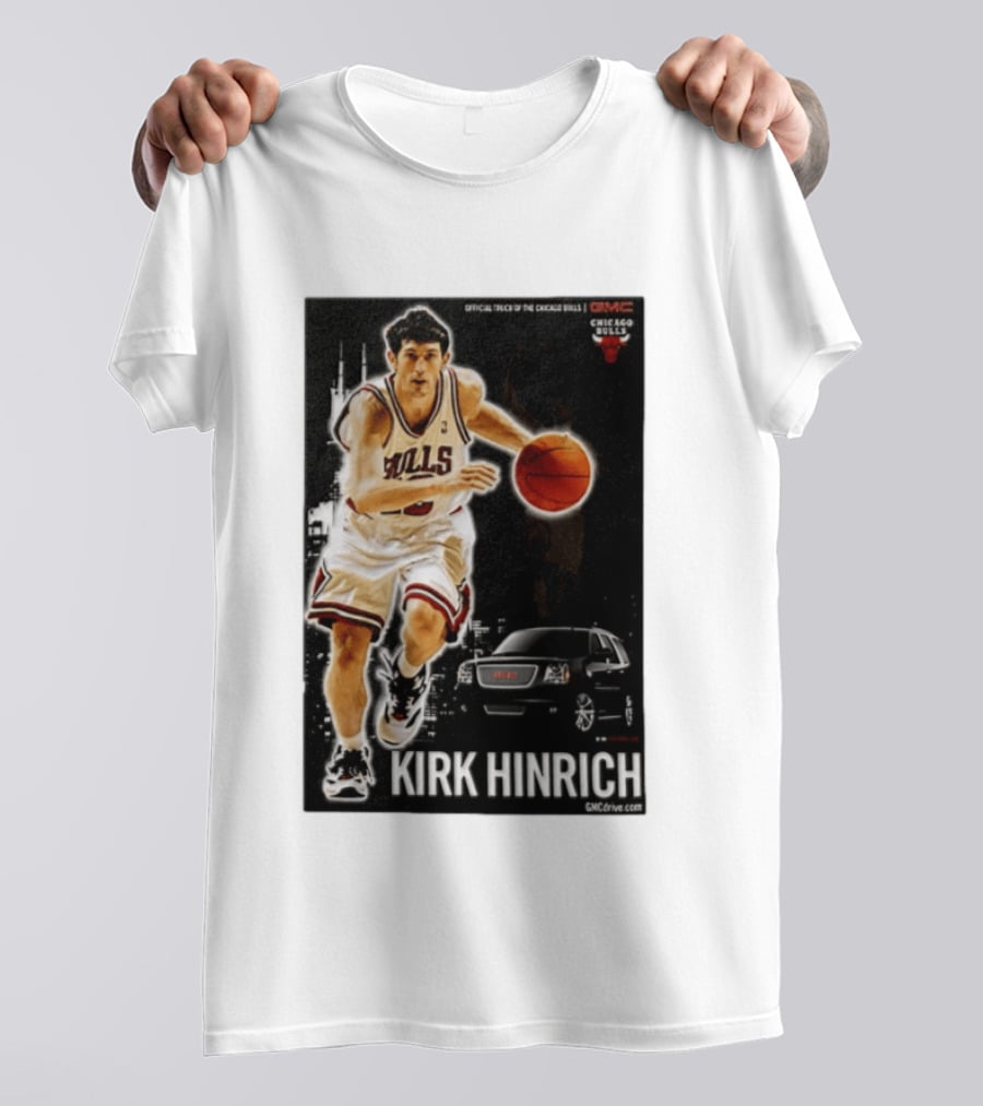 Kirk Hinrich Chicago Bulls GMC Basketball Action T-Shirt