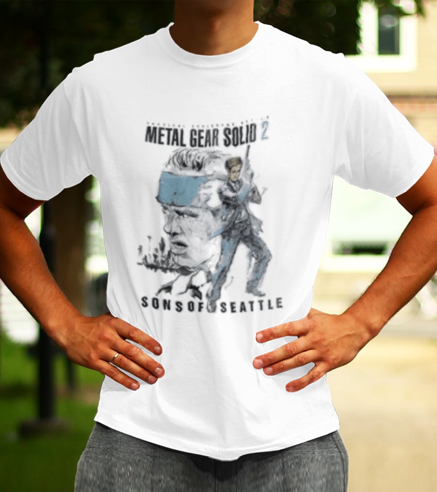 Metal Gear Solid 2 Tactical Espionage Action Sons Of Seattle Kelsey Grammer David Hyde Pierce T-Shirt