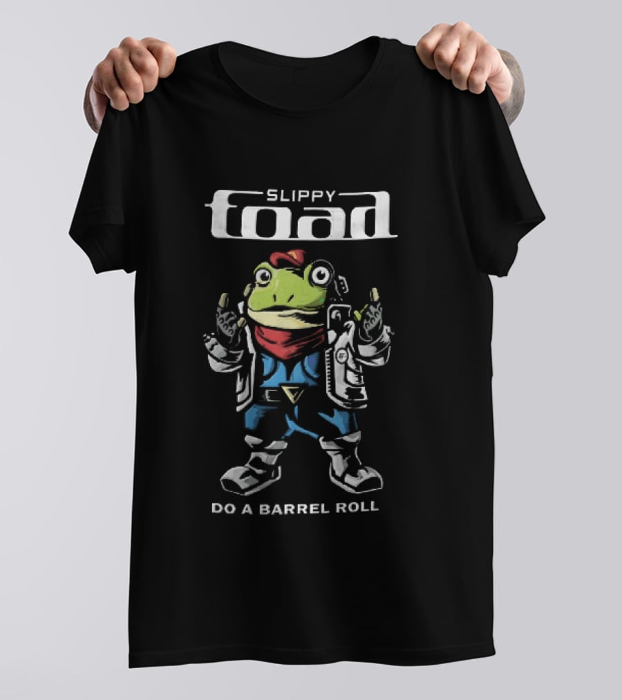 Slippy Toad Do A Barrel Roll Amphibious Schism T-Shirt