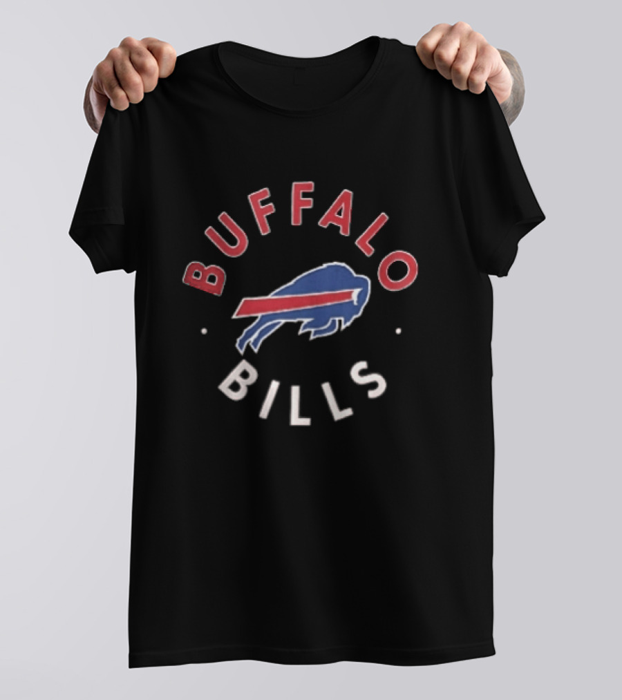 Buffalo Bills NFL Football Team Logo Blue And Red Buffalo T-Shirt