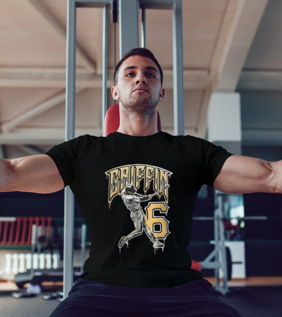 Konnor Griffin 6 Pittsburgh Pirates 2026 City Connect Baseball Player T-Shirt