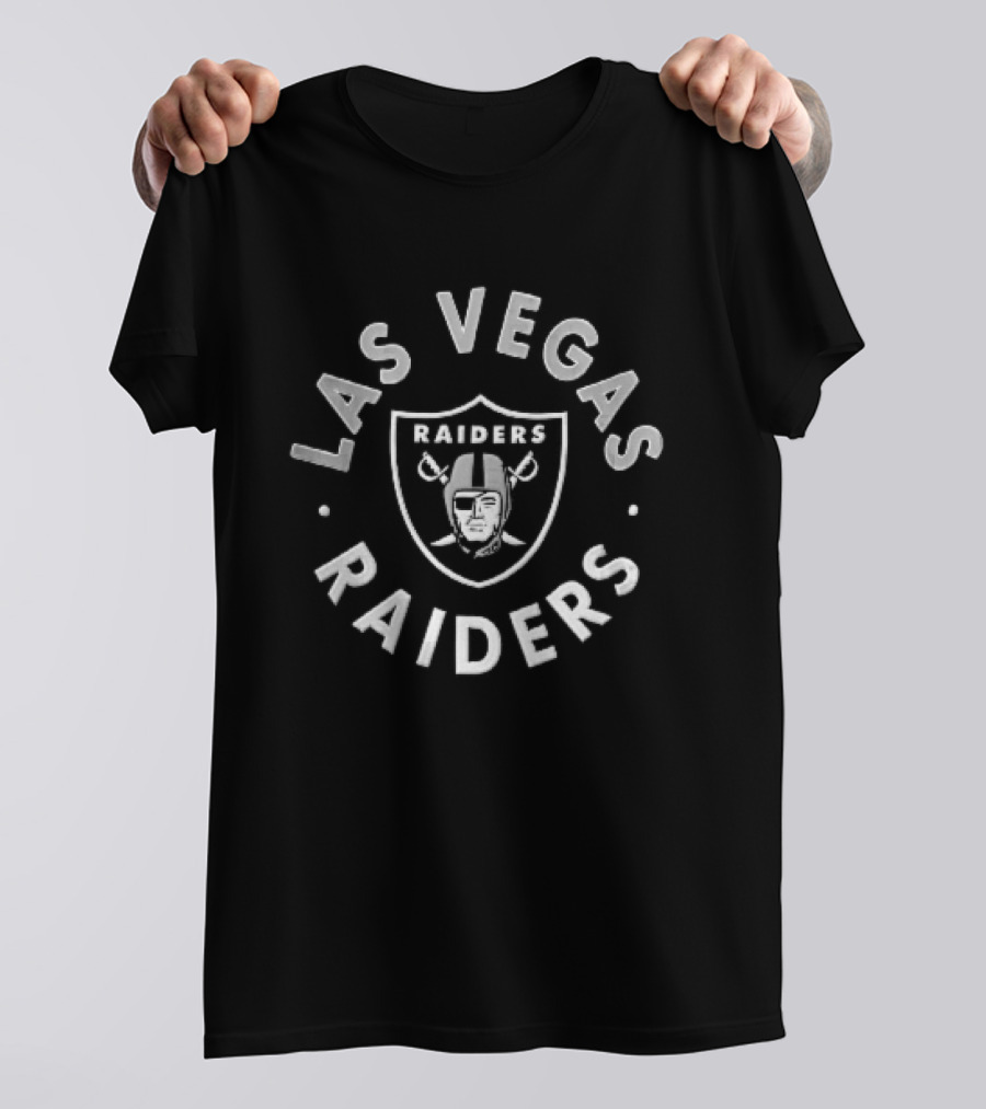Las Vegas Raiders Football Team NFL Shield T-Shirt