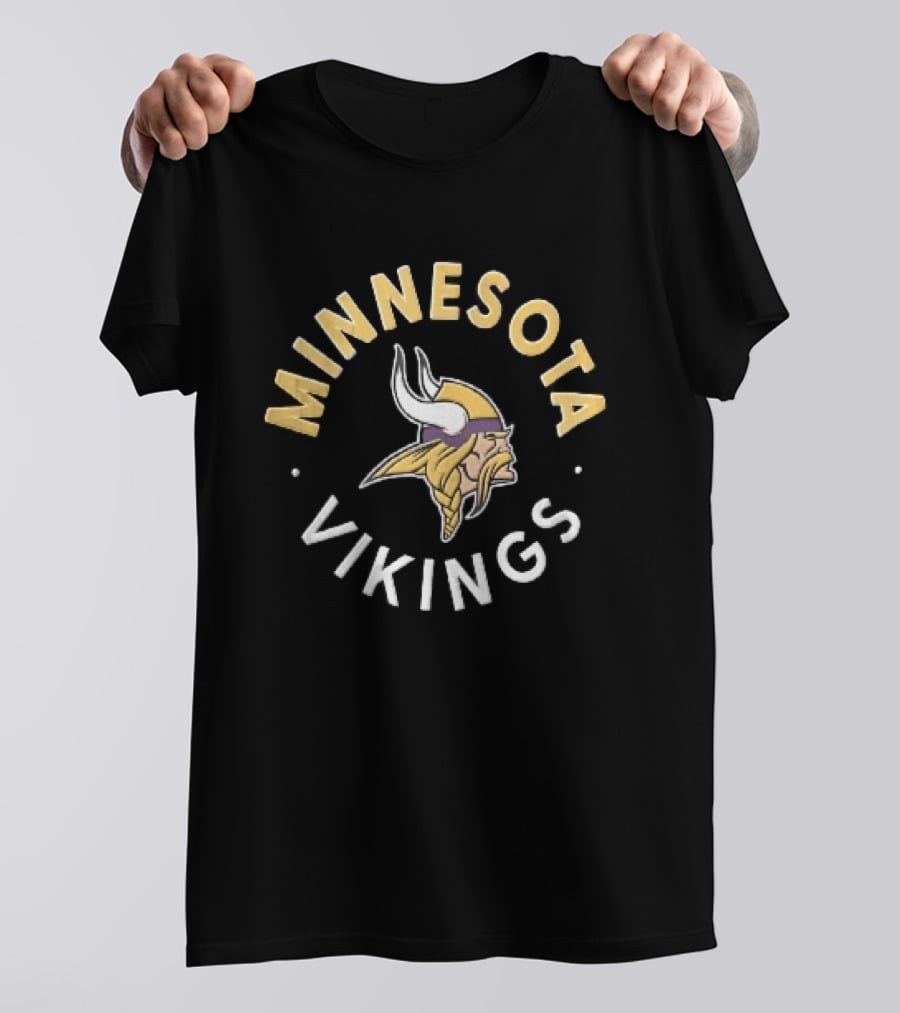 Minnesota Vikings Iconic Viking Head T-Shirt