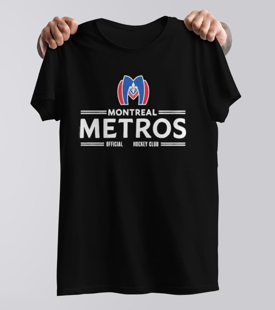 Montreal Metros Official Hockey Club Hudson Williams T-Shirt
