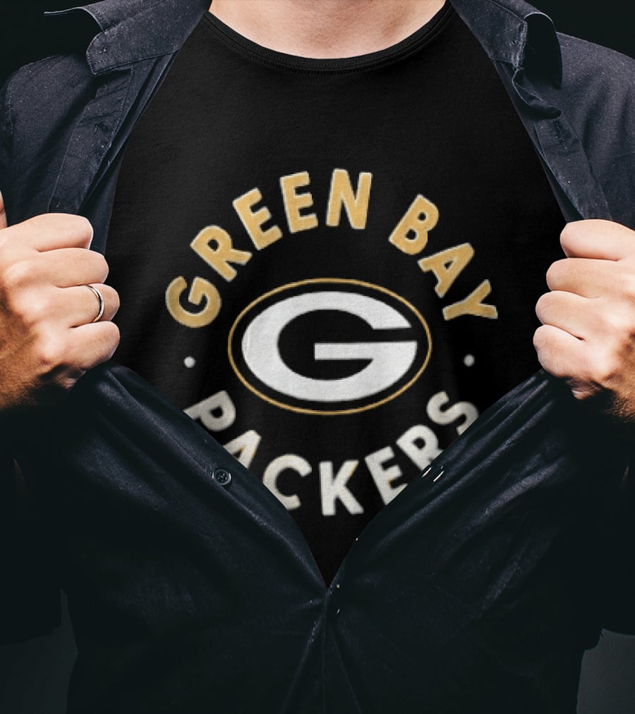 Green Bay Packers Classic Emblem Oval G T-Shirt
