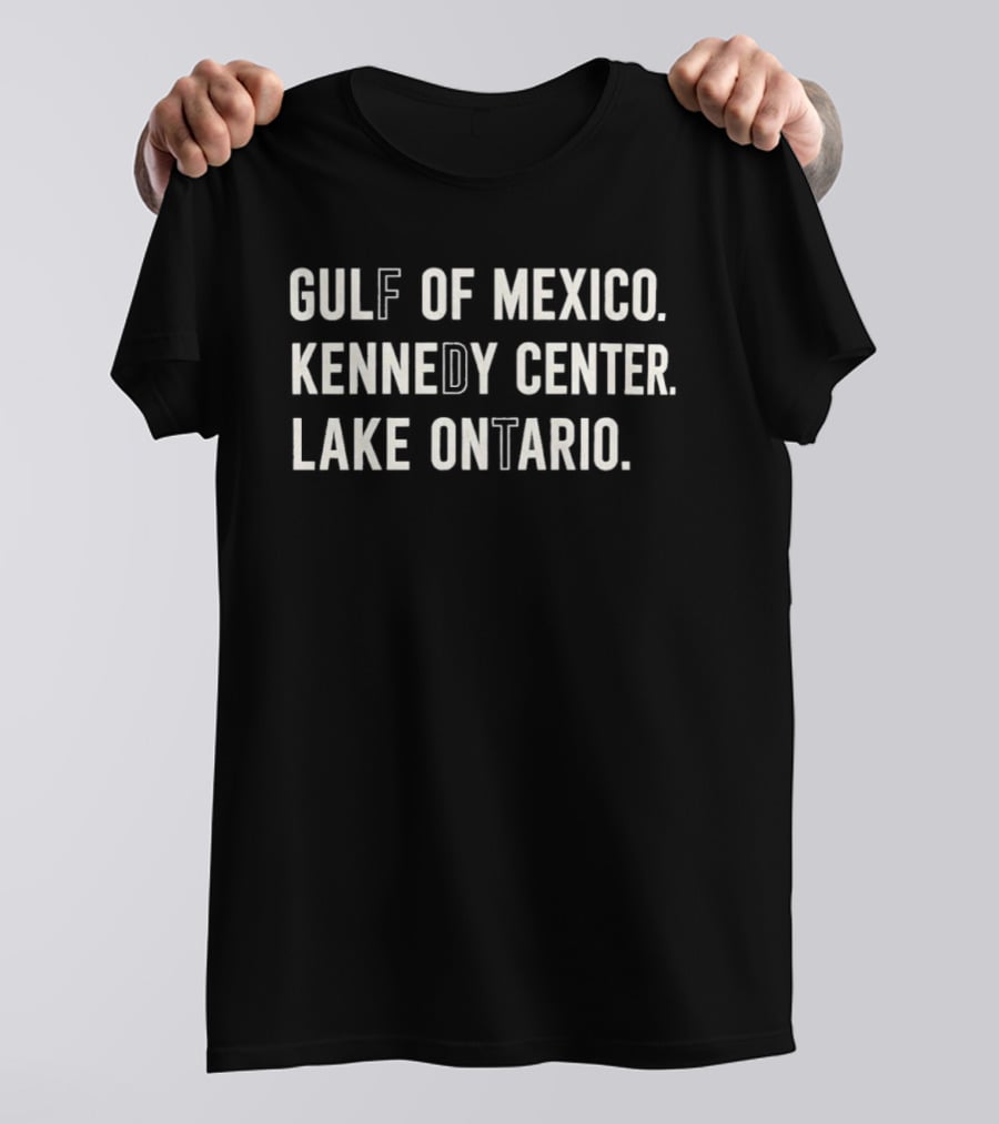 Gulf Of Mexico Kennedy Center Lake Ontario T-Shirt