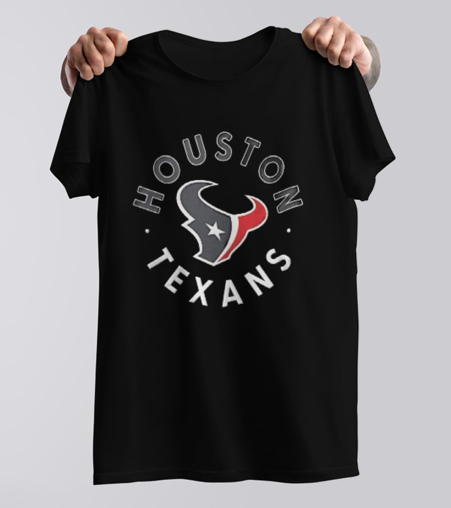Houston Texans Bull Logo NFL Team Fan Merchandise T-Shirt