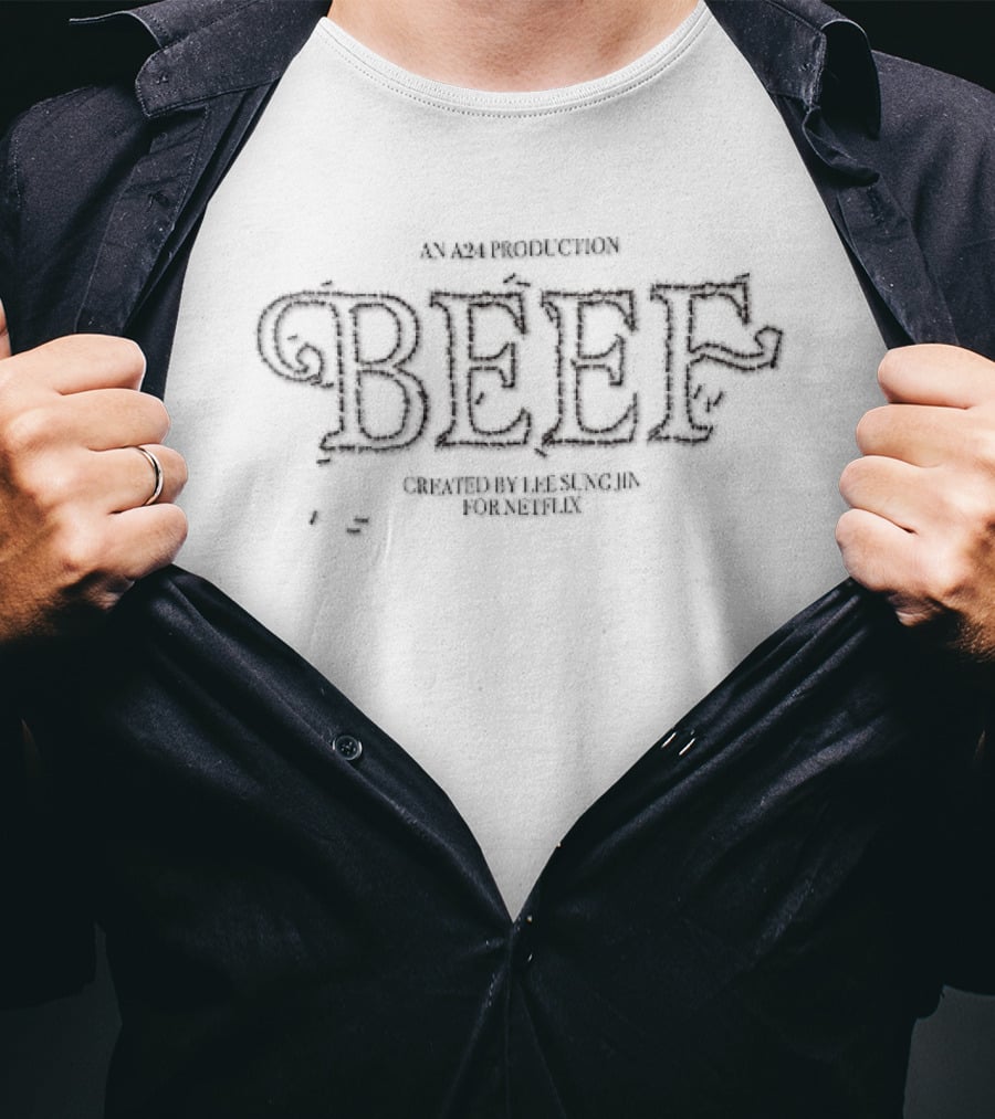 A24 Production Beef Netflix Ants Forming Title By Lee Sung Jin T-Shirt