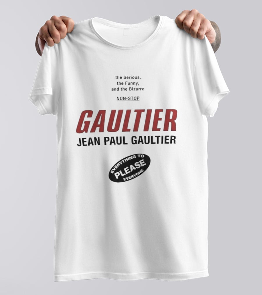 Anna Lewandowska Jean Paul Gaultier The Tacky The Fancy And The Elegancy T-Shirt