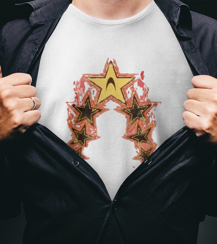 BTS Jin Chicago All Star Starfleet Emblem Arch T-Shirt