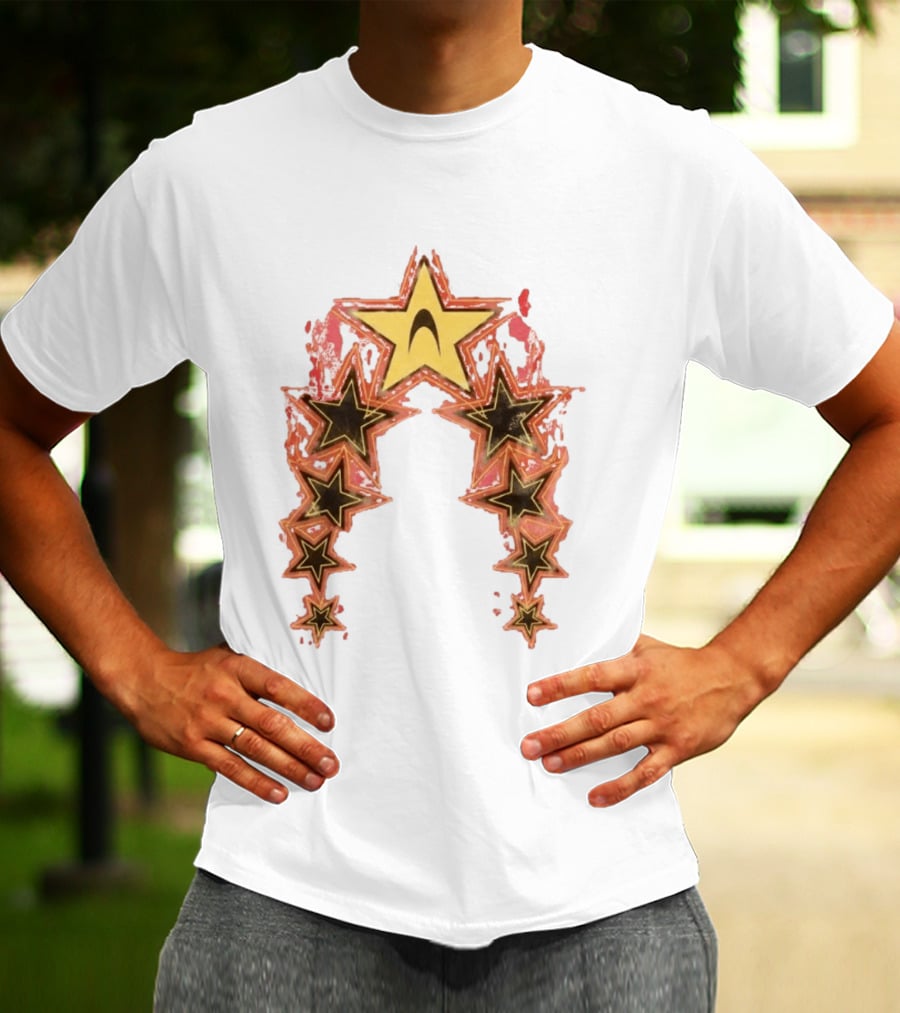 BTS Jin Chicago All Star Starfleet Emblem Arch T-Shirt