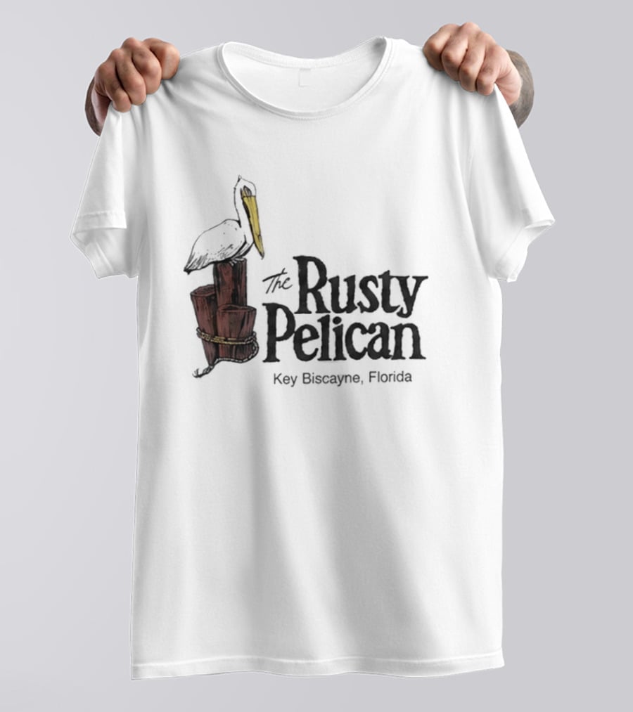 The Rusty Pelican Key Biscayne Florida Cody John T-Shirt