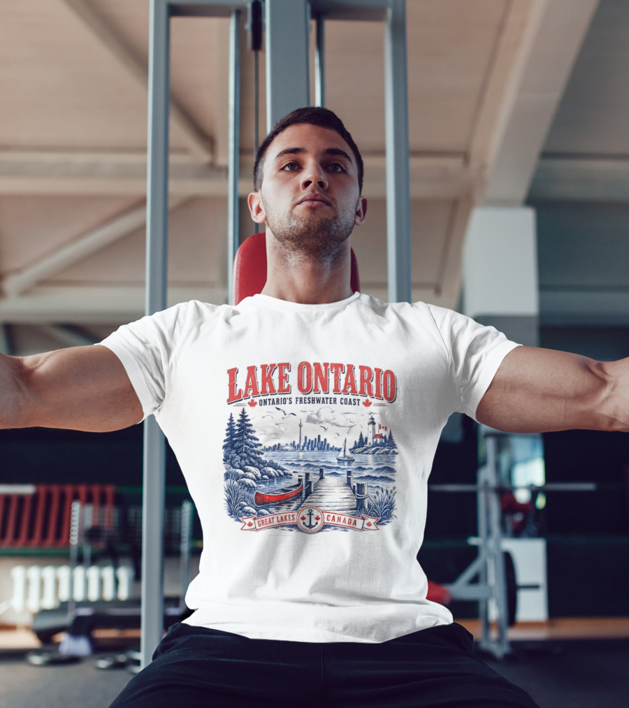 Lake Ontario Ontario's Freshwater Coast Great Lakes Canada Souvenir T-Shirt