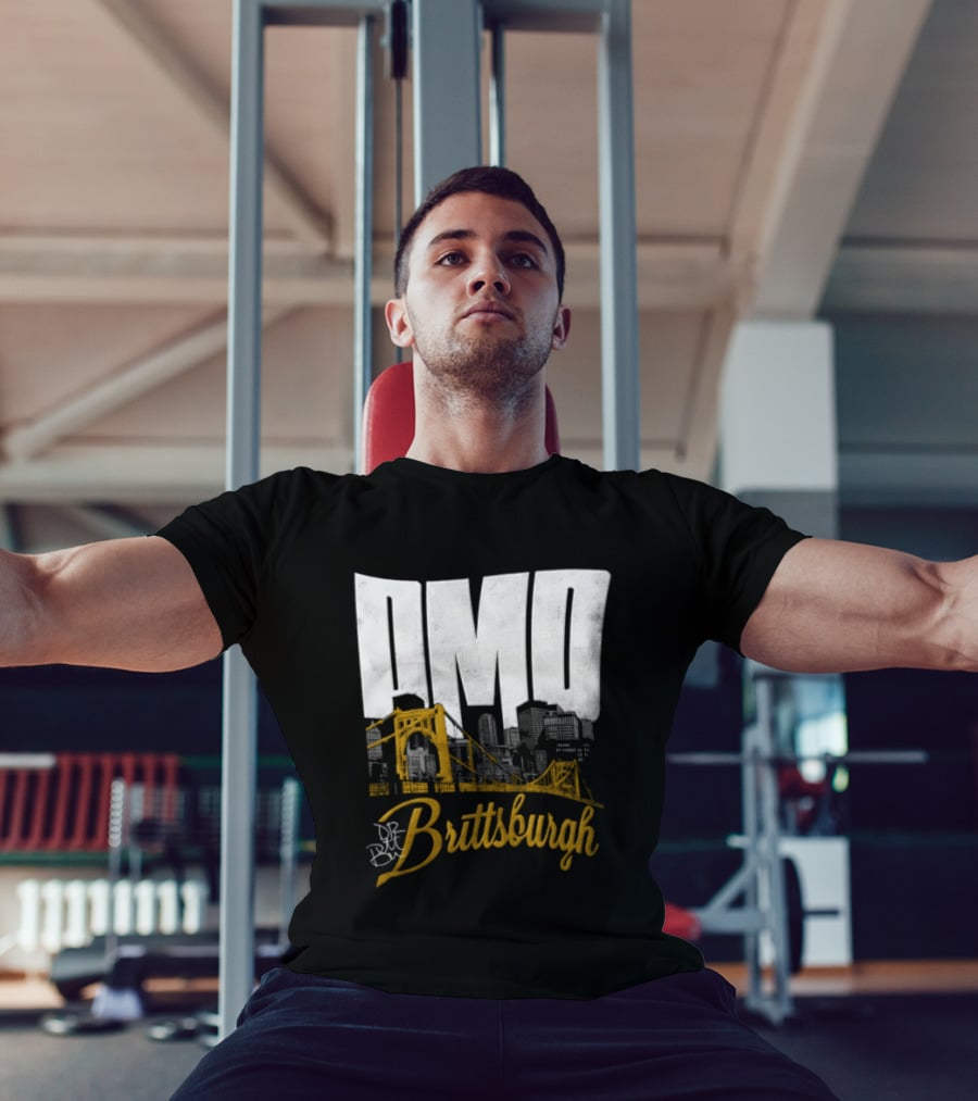 DMO Britt Baker Brittsburgh City Skyline Bridge T-Shirt