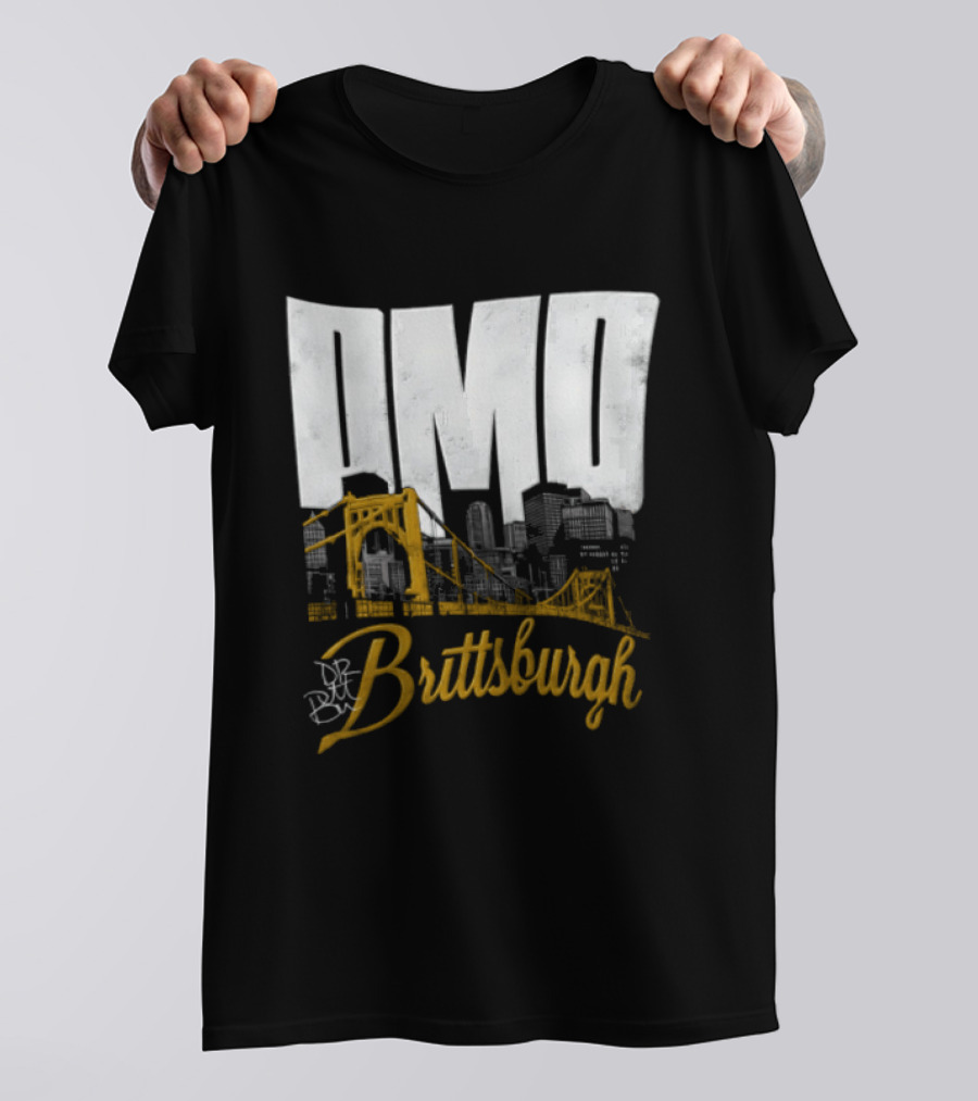 DMO Britt Baker Brittsburgh City Skyline Bridge T-Shirt