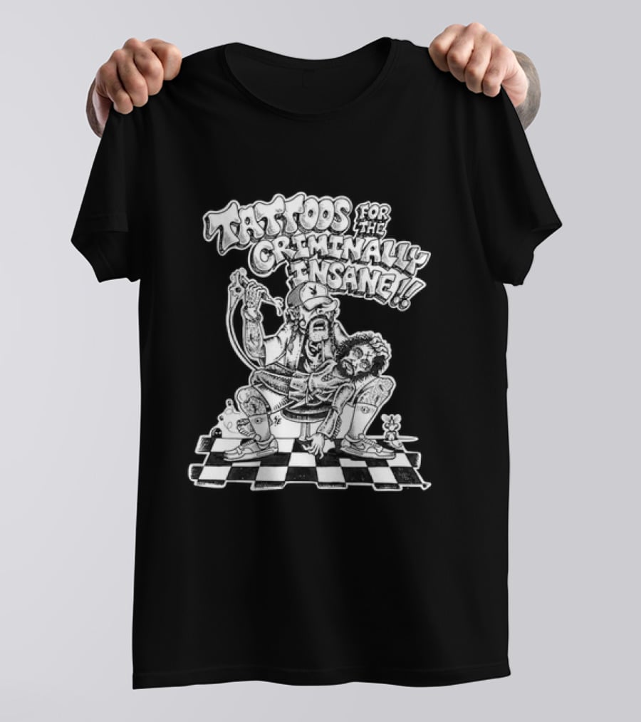 Criminal Tattoos For The Criminally Insane Cowabunga Pizza Dudes T-Shirt