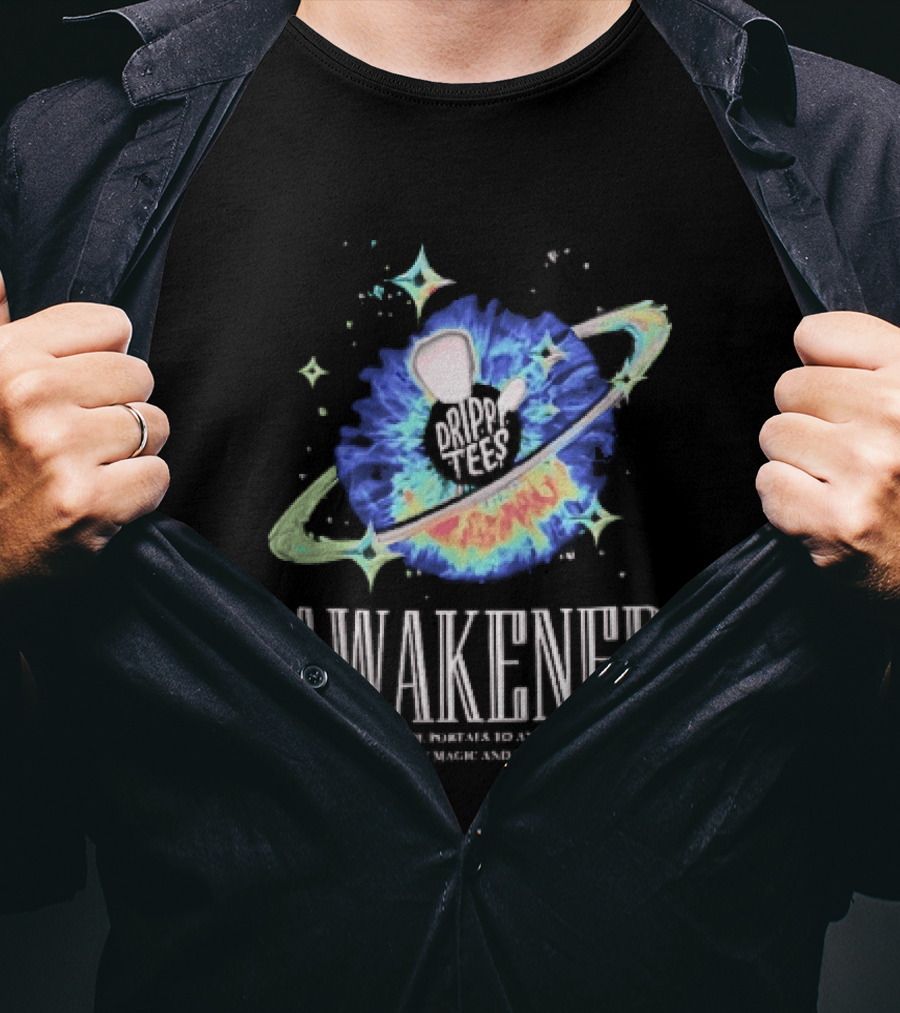 Awakened Your Eyes Are Portals To Another Place Full Of Magic And Mystery Planet Eye T-Shirt