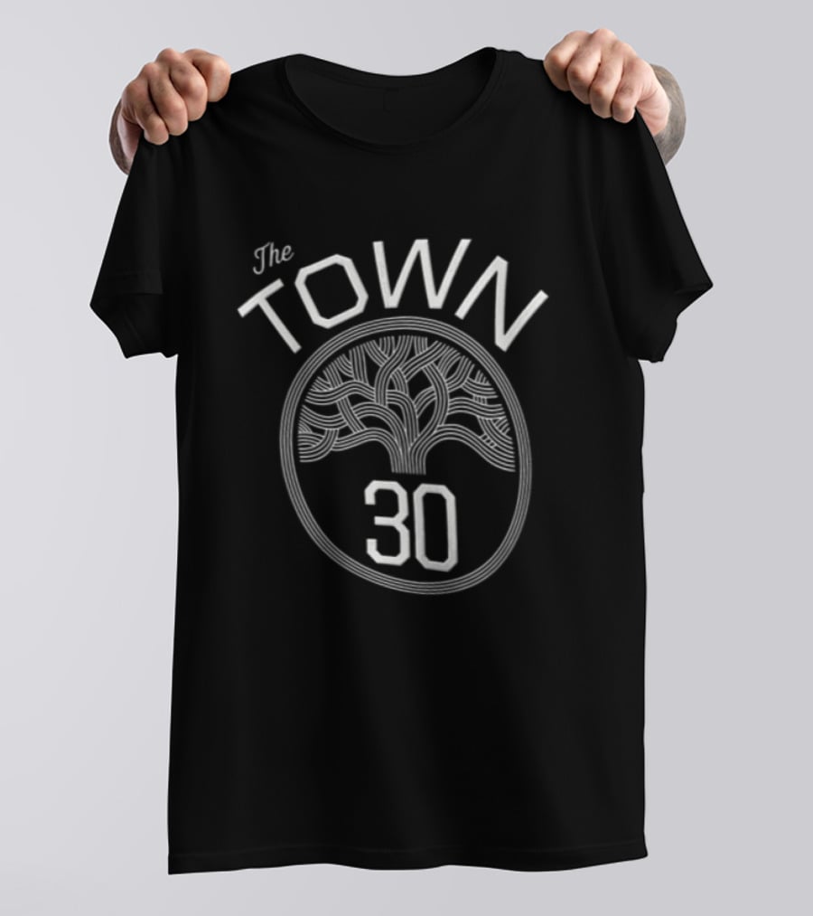 The Town 30 Oakland Basketball Tree T-Shirt