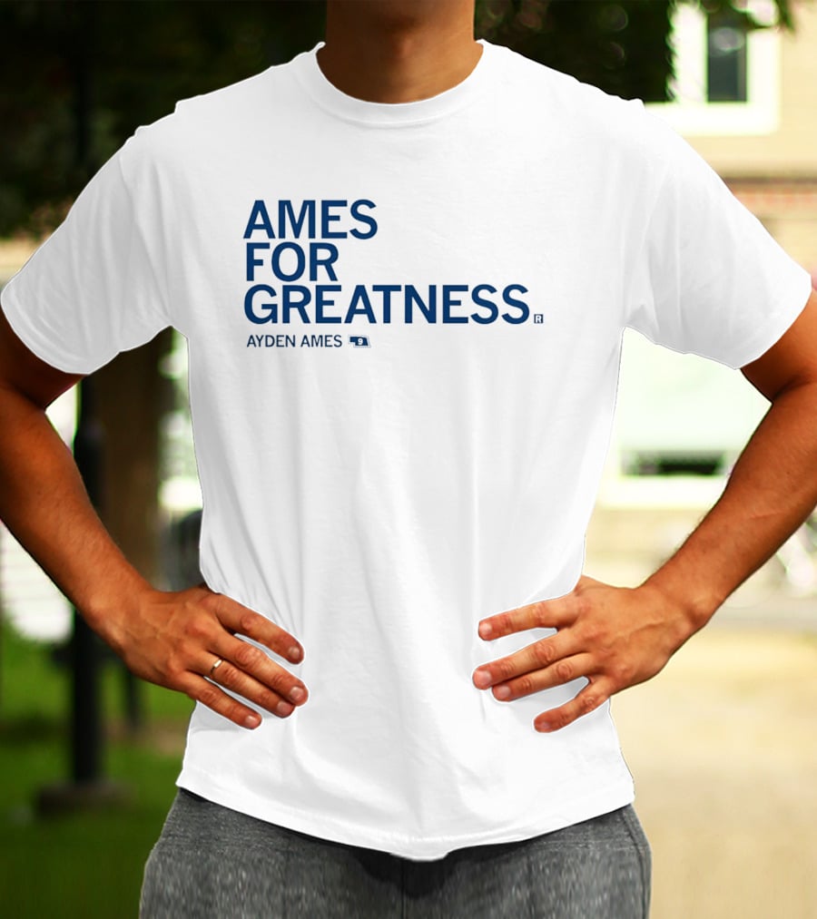 Ames For Greatness Ayden Ames Creighton Bluejays Number 9 T-Shirt