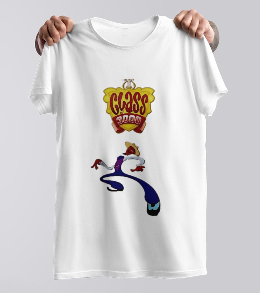 Class Of 3000 Cartoon 2015 Posing Straw Hat Vest T-Shirt