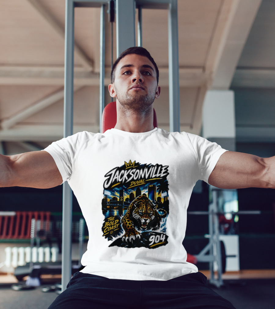 Jacksonville Duval 904 The Bold Coast T-Shirt