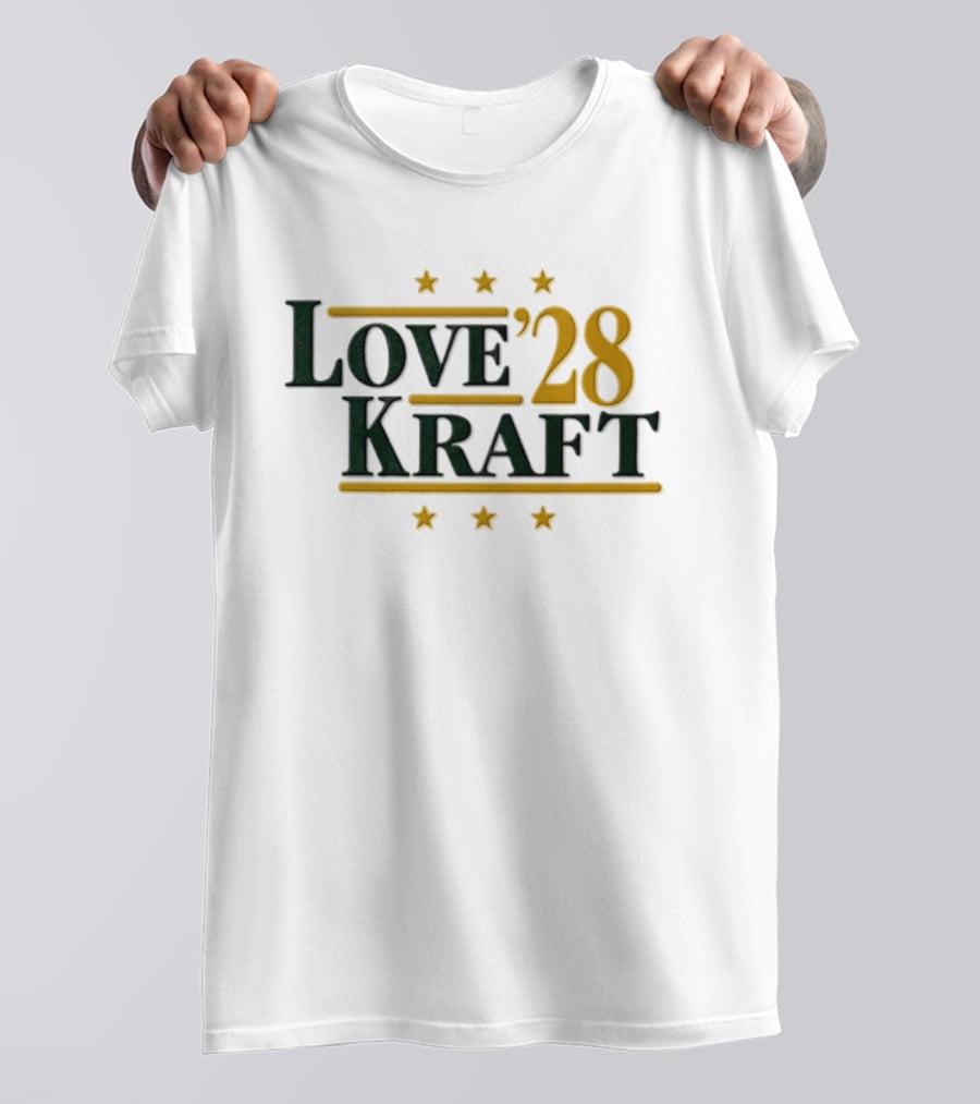 Love '28 Kraft Green Bay Packers T-Shirt