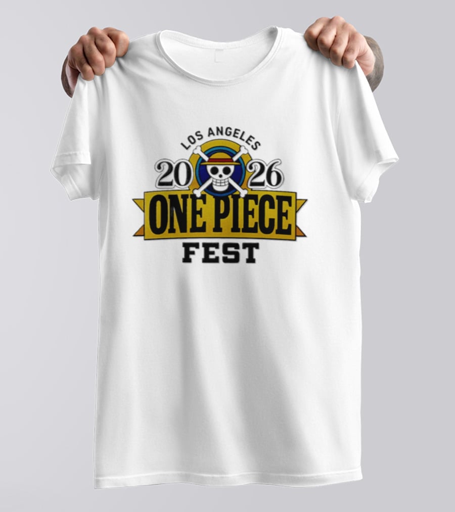 Los Angeles 2026 One Piece Fest Anime Event T-Shirt