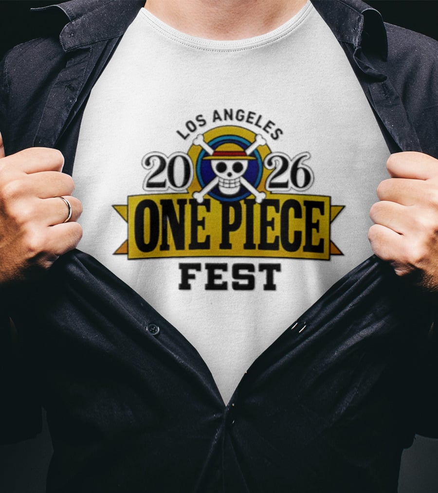 Los Angeles 2026 One Piece Fest Anime Event T-Shirt